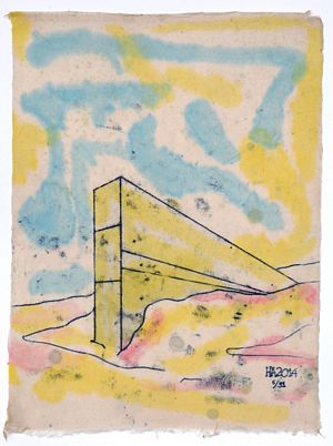Global Seed Vault, Svalbard Monoprint 6/31